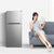 Small Refrigerator Home Double Door 112 Litres Small Energy-saving Power-saving Dormitory