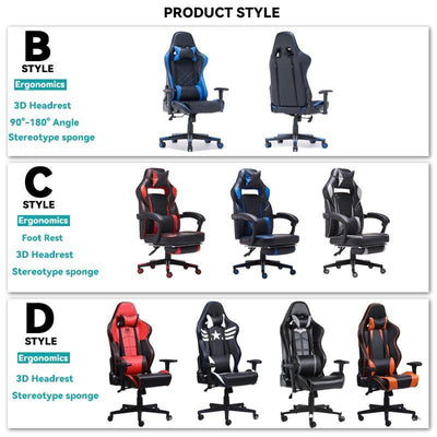 ARTISAM Gaming Chair RGB Light Computer Chair With Bluetooth Office Chair