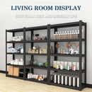 5 Tier Covered Metal Boltless Storage Racks Series | Boltless Storeroom Kitchen storage rack