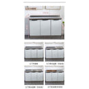 Kitchen Cabinet Sink Cabinet Stainless Steel Simple Assembly Cupboard Kitchen Stove Cabinet Kitchen