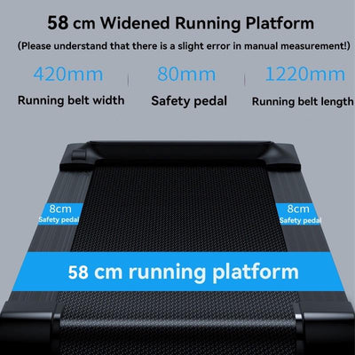 Zero Treadmill Home Large Folding Treadmill Ultra Quiet Gym Treadmill