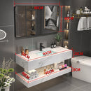 Modern Simple Bathroom Cabinet Combination Bathroom Set Bathroom Marble Wash Stand Wash Basin Wash