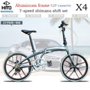 HITO Foldable Bicycle shimano Folding Bicycle Ultra-light Men's And Women's Folding Bike