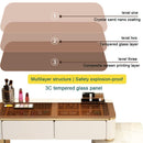 YICHANG LED Nordic Dressing Table Network Red Make Up Table Small Family Bedroom Modern Simple Wood