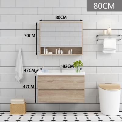 Kohler Solid Wood Wash Basin Mirror Cabinet Combination Water-Proof Hanging Bathroom Cabinet Modern