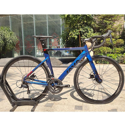 JAVA Siruro3 Road Bike 18-speed Variable Speed Disc Brake Bicycle Aluminum Alloy Frame Bicycle Curve