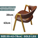Nordic Backrest Dining Chair Leisure Iron Home Computer Chair Simple Modern Lazy Student Makeup
