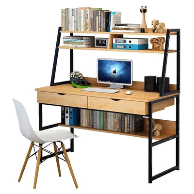 Computer Modern Office Simple Bookshelf Desk Combination Bedroom Small Table