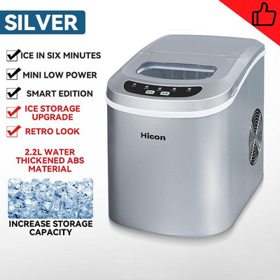 Ice Maker Hicon 15kg Make Ice Fast Household Intelligent Mini Full-automatic Round Ice Maker Machine