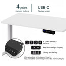 OROR Standing Desk 120cm Height Adjustable Table 4 Memory Height Ergonomic Office Table