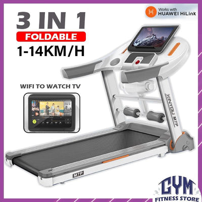 M7 Treadmill Home Large Folding Treadmill Ultra Quiet Gym Treadmill （Connect WIFI）