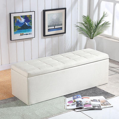 Multifunctional Long Bench Storage Stool Fabric Cabinet Can Sit Clothing Shop Sofa Stool