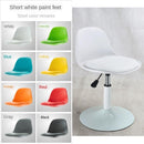 Bar Chair Bar Stool Rotary High Back Adjustable Height Fashionable Pu Cushion Dining Chair