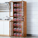 ARPER Kitchen Rack Floor Household Multi-layer Storage Cabinet Multifunctional Kitchen Cabinet