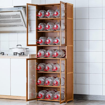 ARPER Kitchen Rack Floor Household Multi-layer Storage Cabinet Multifunctional Kitchen Cabinet