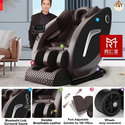 Mingrentang English remote control Massage Chair Domestic Electric Space Capsule Sofa