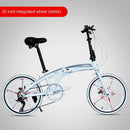 20/22 Inch Folding Foldable Bike Ultra Light Portable Aluminum Alloy Variable Speed Bicycle