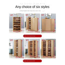 Shoe Cabinet Household Door Large Capacity Space-saving Solid Wood Special Price Economical