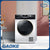 (GOKE) 10kg Heat Pump Dryer Household Clothes Dryer Remove Bacteria, Mites, Smell and Pet Hair