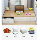 Tatami Bed Cabinet Integrated Storage Bed Plate Storage Tatami Drawer Bed Storage Windows Cabinets