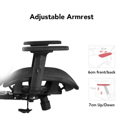 Desiny Office Chair Full Mesh Ergonomic Chair High Back Computer Chair With Clothes Hanger