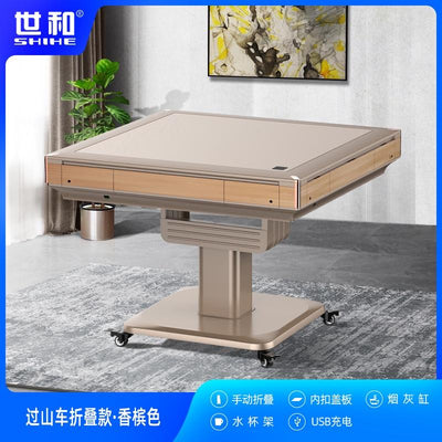 YICHANG Mahjong Machine Fully Automatic Household Folding Table Dual-purpose Mahjong Table New