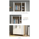 Home Wardrobe Combination Locker Storage Open Wardrobe Large Capacity Bedroom Wardrobe