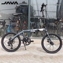 Java Tt-7s Folding Bicycle 20 Inch Aluminum Alloy Car 7 Variable Speed Bicycle Disc Brake Commuting