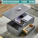 PYHH Lifting Coffee Table Modern Small Apartment Telescopic Storage Coffee Table Multifunctional