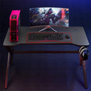 【2022 NEW】E-sports Gaming Table Computer Table With RGB Lighting Home Ergonomic Study Table Study