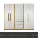 Nordic Wardrobe Simple Modern Economy Assembly Two-door Board Simple Custom Small Bedroom Wardrobe