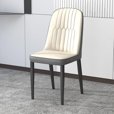 APOLLO Nordic PU Leather Dining Chair Household Soft Bag Leisure Chair Modern Hotel Chair