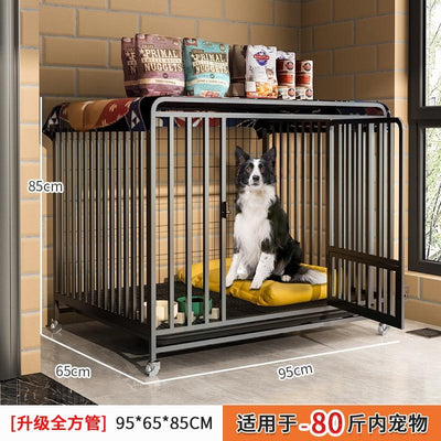 Dog Cage Indoor Firewood Dog Small Dog Fence Household Toilet Isolation Cat Rabbit Cage Dog Playpen