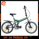 Hito 20 inch disc brake folding bike mountain bike shockproof male and female variable speed student