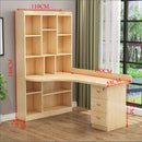 IN STOCK Solid Wood Bookshelf Combination Corner Children's Learning Home Student Computer Desktop