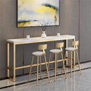 High Foot Simple Nordic Bar Table Against The Wall Narrow Table Bar Table And Chair Living Table