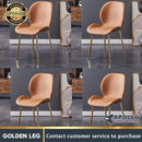 APOLLO PU Leather Dining Chair / Waterproof Designer Dining Chair / Wear-resistan Luxury Soft