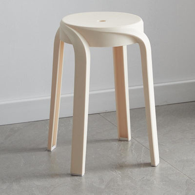 【Buy 3 Free 1】Nordic Dining Stool living room Small Stool Simple Plastic Stool Round Shape Stool