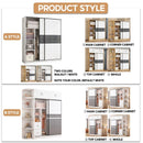 Sliding Door Wardrobe Household Simple Bedroom Wardrobe Modern Rental Room Storage Cabinet-042.sg