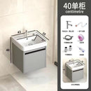 LAL Bathroom Cabinet With Mirror Cabinet Ceramic Basin Bathroom Vanity Cabinet Toilet Luxury Basin