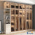 GM Luxury Wardrobe Home Bedroom Nordic Light Luxury Modern Simple Economical Glass Cloakroom Storage