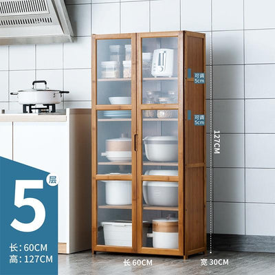 ARPER Kitchen Rack Floor Household Multi-layer Storage Cabinet Multifunctional Kitchen Cabinet