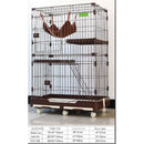 Oversized Cat Cage Cat Villa 1/2/3 Storey Large Family Indoor Cat House Cat Cage Pet cages