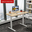 Standing Intelligent Dual motor adjustable desk Electric Lifting computer table