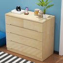 ⭐ Goods In Stock ⭐ Nordic Style Drawer Cabinet Simple Modern Bedroom Storage Drawer Cabinet Solid