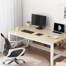 Simple Study Table Easy To Install Study Table With Bookshelf Small Office Table