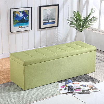 Multifunctional Long Bench Storage Stool Fabric Cabinet Can Sit Clothing Shop Sofa Stool