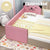 IN STOCK Solid Wood Children's with Guardrail Widened Adult Small Big Bed Crib Yanbian Stitching