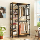 🔥🔥【Ready Stock】Bedroom Locker Cloakroom Double-decker Hanger Simple Style Home Open Floor-to-be