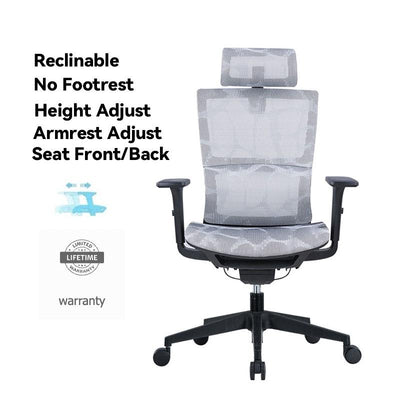 Desiny Office Chair Full Mesh Ergonomic Chair High Back Computer Chair With Clothes Hanger